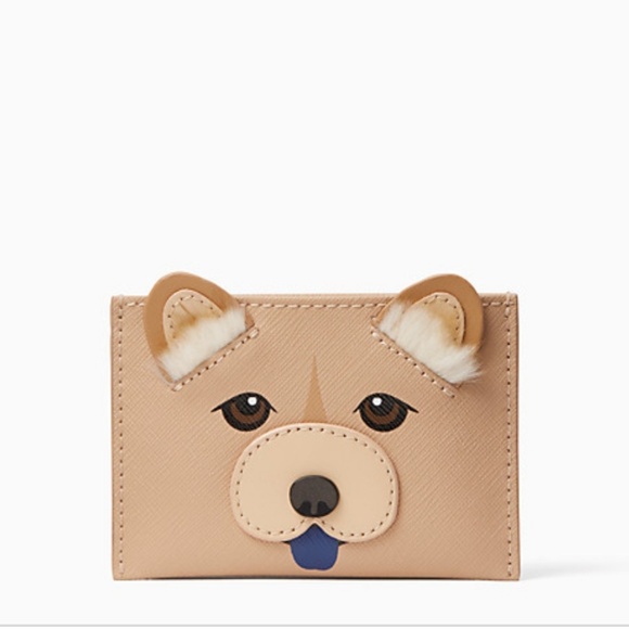 kate spade Bags Nwt Kate Spade Chic Dog Cardholder Wallet Poshmark